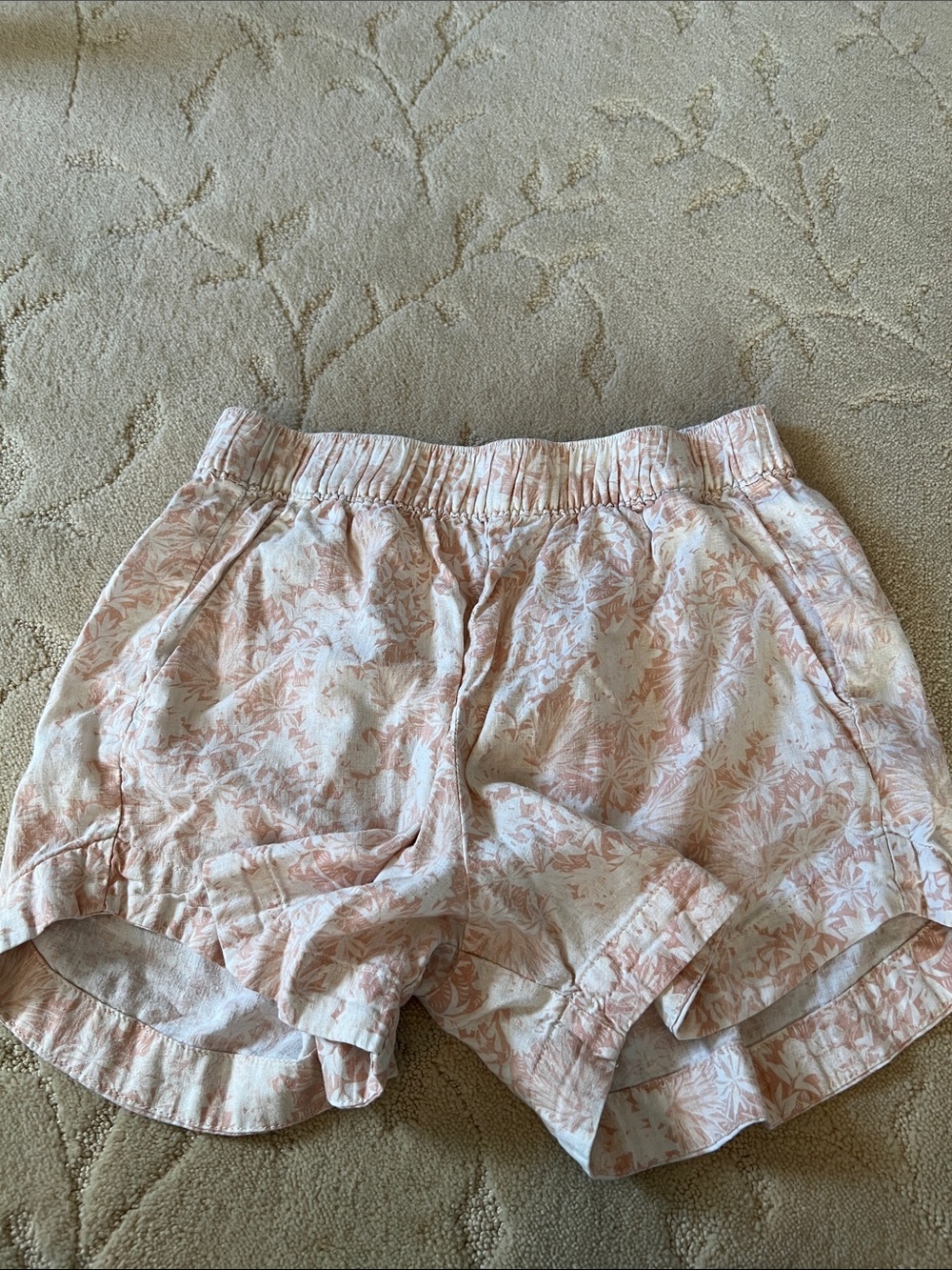 Patagonia Small Light Pink Floral Shorts
